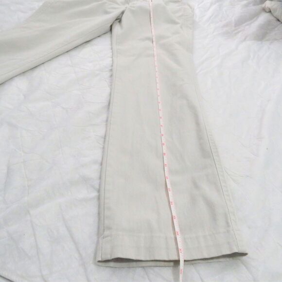 Riders By Lee Jeans Size 8 M Women Straight Leg Beige Casual or Work Casual - Picture 11 of 11